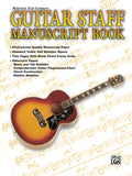 Belwin's 21st Century Guitar Staff Manuscript Book Cover Image