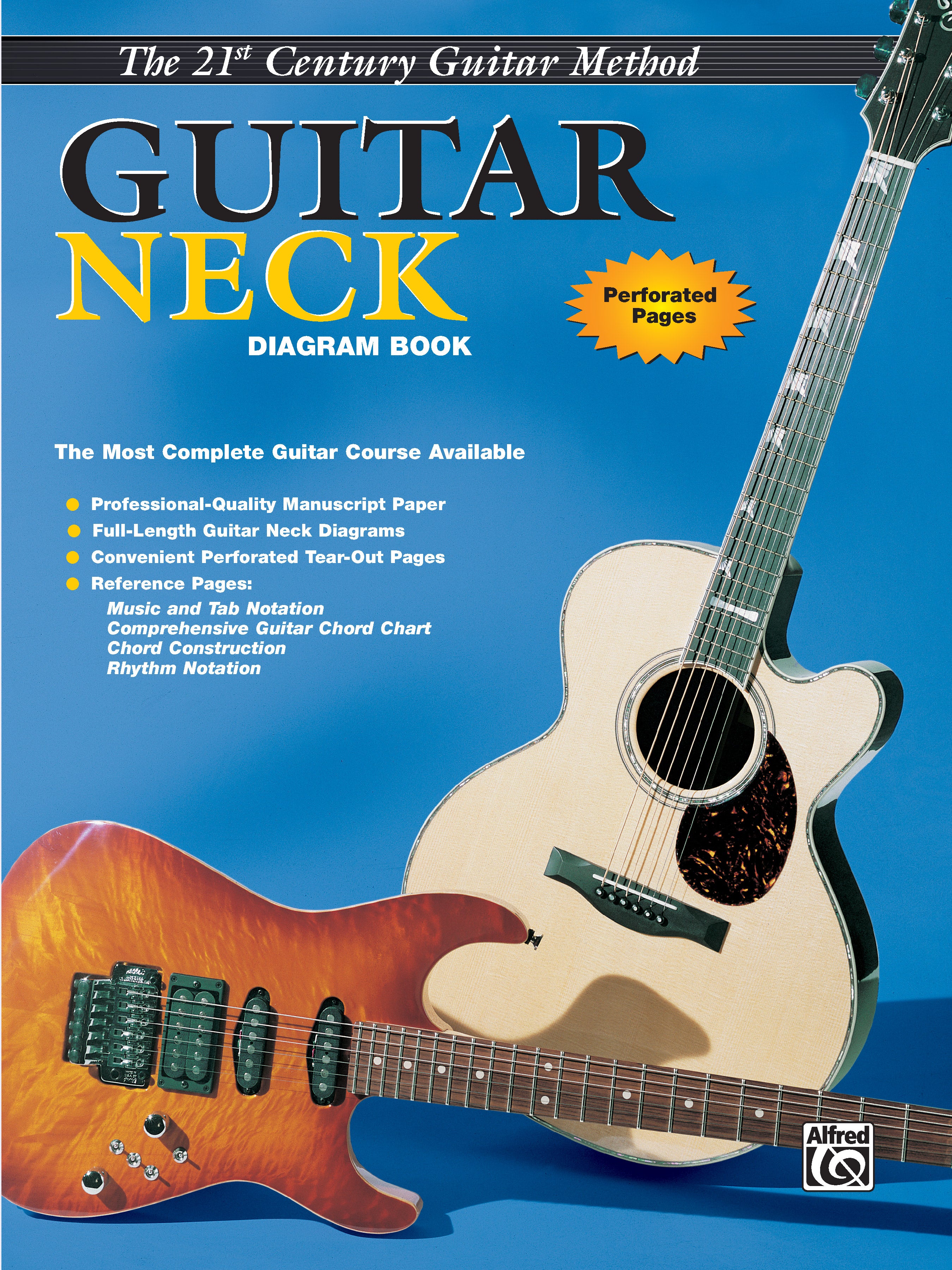 Belwin's 21st Century Guitar Neck Diagram Book Cover Image