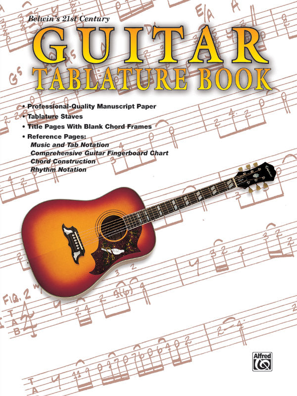 Belwin's 21st Century Guitar Tablature Book Cover Image