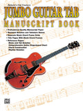 Belwin's 21st Century Jumbo Guitar TAB Manuscript Book Cover Image