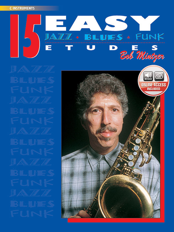 15 Easy Jazz, Blues & Funk Etudes Cover Image