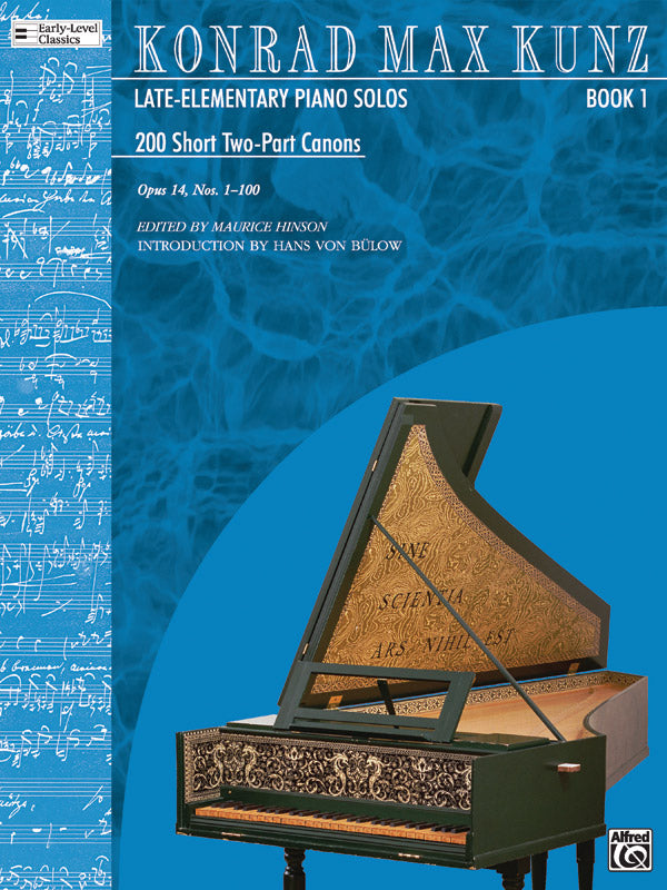 200 Short 2-Part Canons, Opus 14, Book 1 (Nos. 1-100) Cover Image
