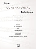 Basic Contrapuntal Techniques (Revised Edition) Cover Image