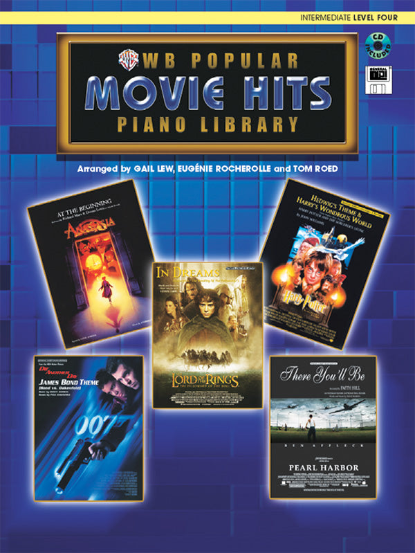 Popular Piano Library: Movie Hits, Level 4 Cover Image