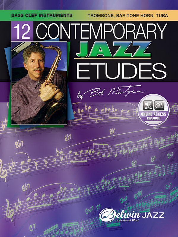 12 Contemporary Jazz Etudes Cover Image