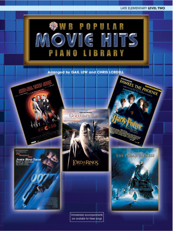 Popular Piano Library: Movie Hits, Level 2 Cover Image