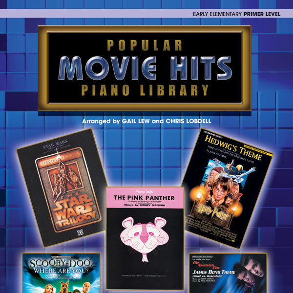 Popular Piano Library: Movie Hits, Primer Level Cover Image