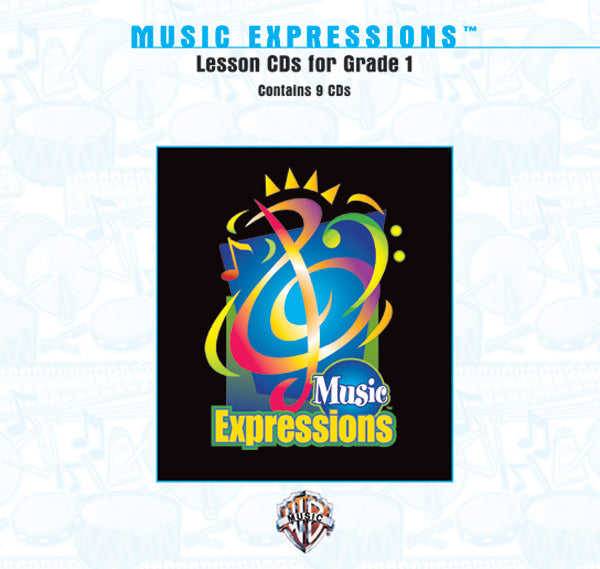 Music Expressions™ Grade 1: Lesson CDs Cover Image