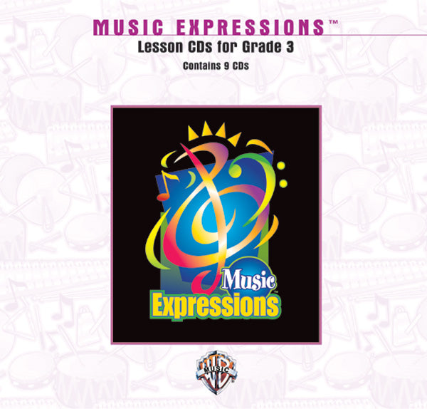 Music Expressions™ Grade 3: Lesson CDs Cover Image