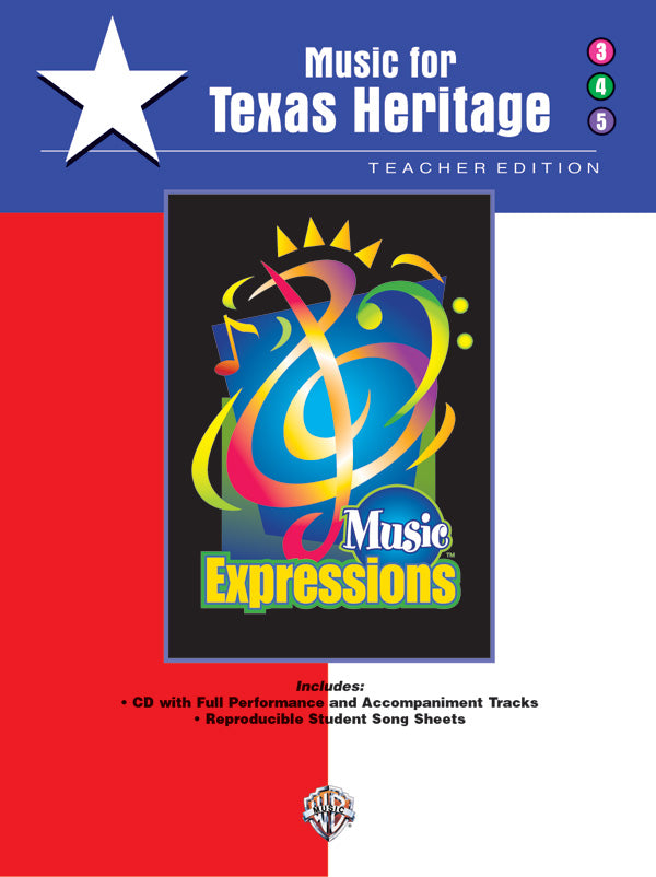 Music Expressions™ Supplementary Grades 3-5: Music for Texas Heritage Cover Image