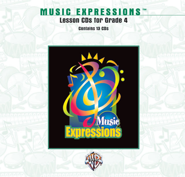 Music Expressions™ Grade 4: Lesson CDs Cover Image