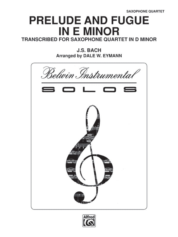 Prelude and Fugue in E Minor Cover Image