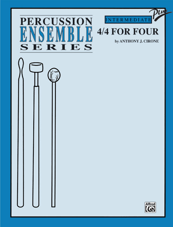 4/4 for Four: Tambourine Sheet Music Preview