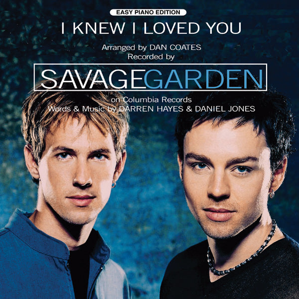 I Knew I Loved You Cover Image