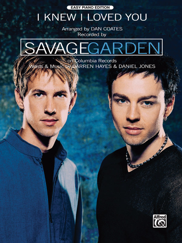 I Knew I Loved You Cover Image