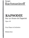 Rhapsodie, Opus 43 Cover Image