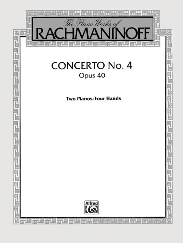 Concerto No. 4, Opus 40 Cover Image