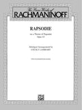 Rhapsody, Opus 43, on a Theme by Paganini (Abridged Arrangement) Cover Image