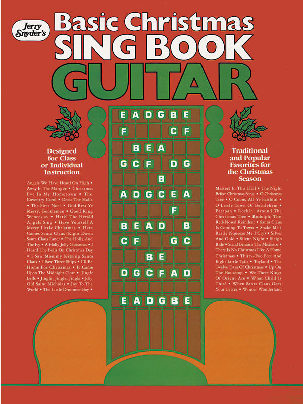Basic Christmas Sing Book Guitar Cover Image