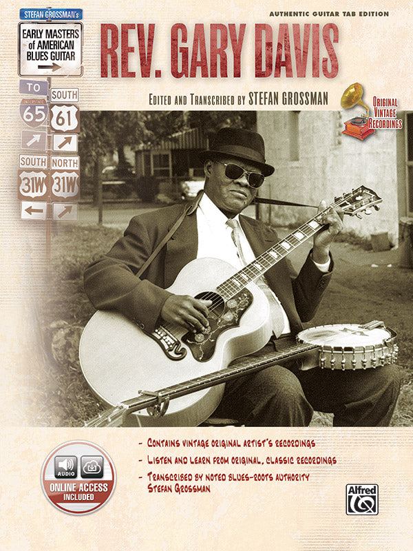 Stefan Grossman's Early Masters of American Blues Guitar: Rev. Gary Davis Cover Image