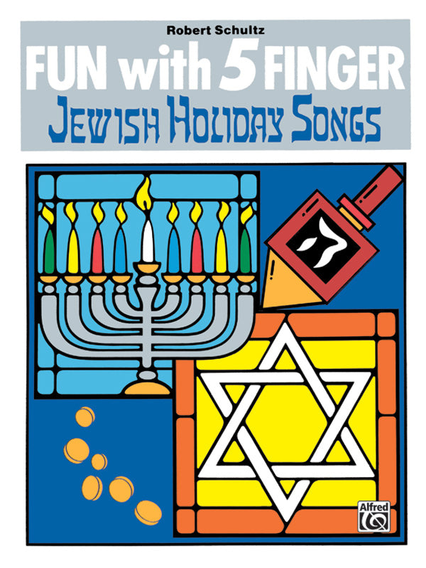 Fun with 5 Finger Jewish Holiday Songs Cover Image