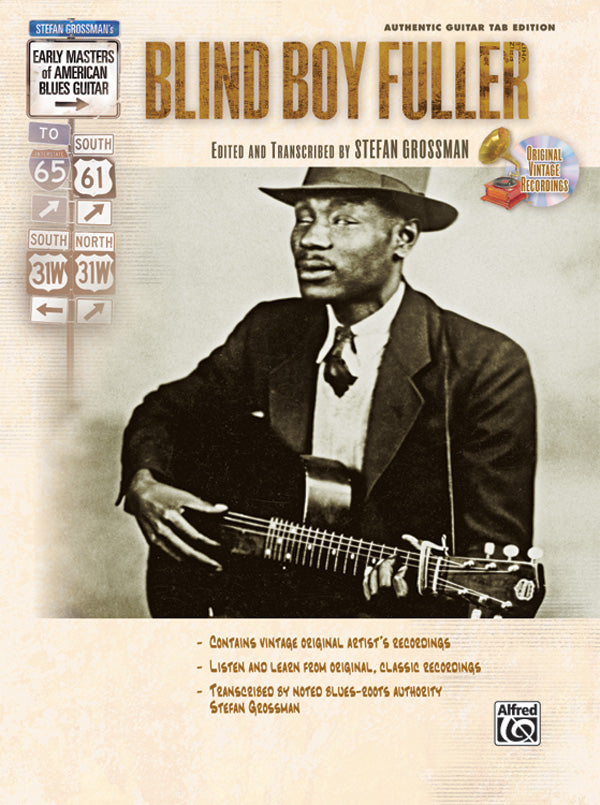 Stefan Grossman's Early Masters of American Blues Guitar: Blind Boy Fuller Cover Image