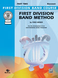 First Division Band Method, Part 2 Cover Image