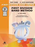 First Division Band Method, Part 3 Cover Image