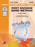 First Division Band Method, Part 3 Cover Image