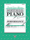David Carr Glover Method for Piano: Performance, Primer Cover Image