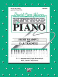 David Carr Glover Method for Piano: Sight Reading and Ear Training, Primer Cover Image