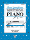 David Carr Glover Method for Piano: Lessons, Level 1 Cover Image