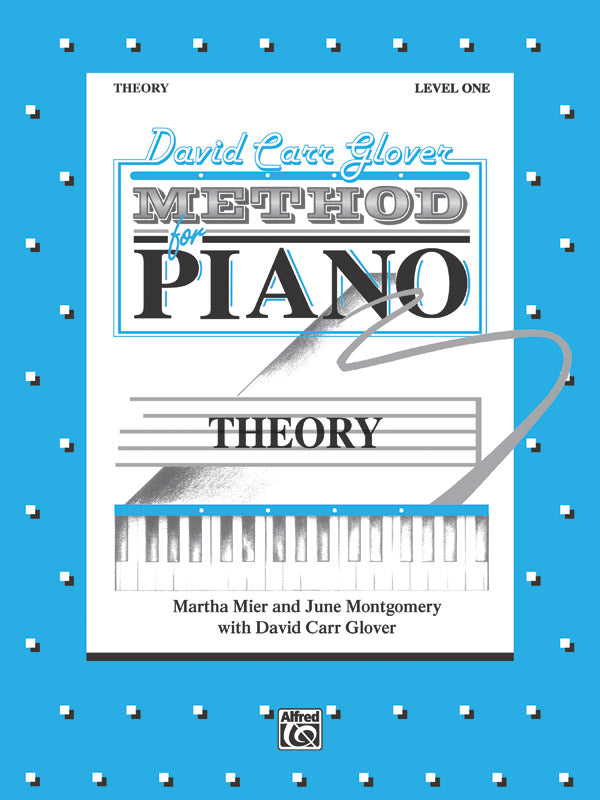 David Carr Glover Method for Piano: Theory, Level 1 Cover Image
