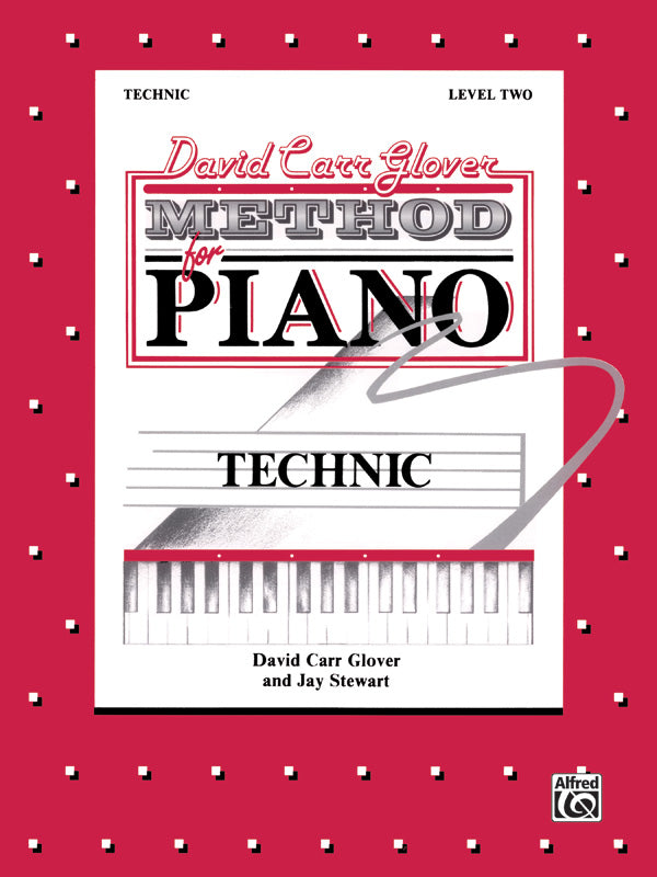 David Carr Glover Method for Piano: Technic, Level 2 Cover Image