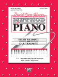 David Carr Glover Method for Piano: Sight Reading and Ear Training, Level 2 Cover Image