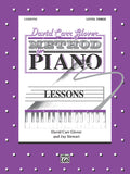 David Carr Glover Method for Piano: Lessons, Level 3 Cover Image