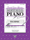 David Carr Glover Method for Piano: Technic, Level 3 Cover Image