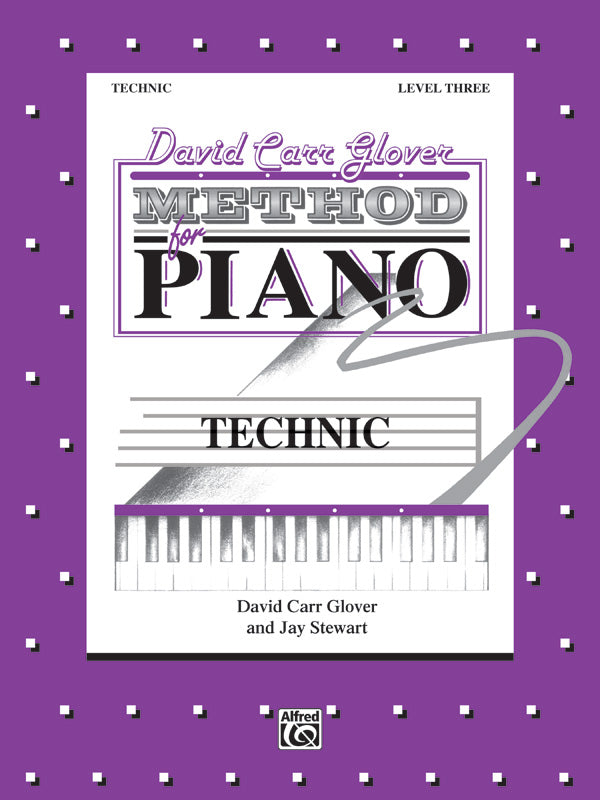 David Carr Glover Method for Piano: Technic, Level 3 Cover Image