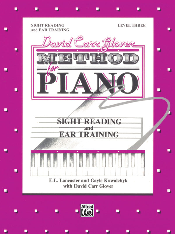 David Carr Glover Method for Piano: Sight Reading and Ear Training, Level 3 Cover Image