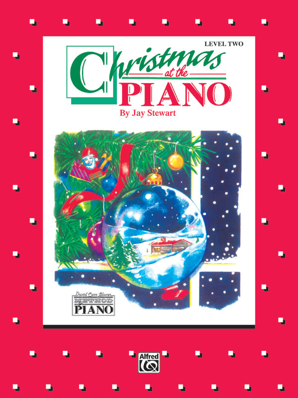 David Carr Glover Method for Piano: Christmas at the Piano, Level 2 Cover Image