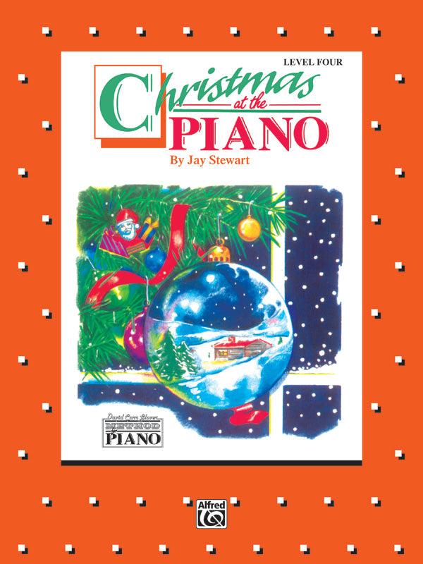 David Carr Glover Method for Piano: Christmas at the Piano, Level 4 Cover Image