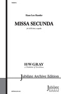 Missa Secunda Cover Image
