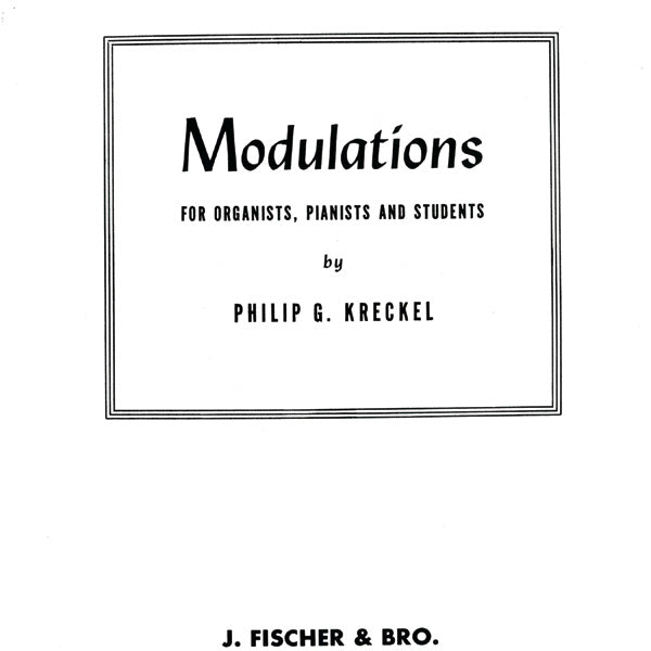Modulations for Organists, Pianists and Students Cover Image