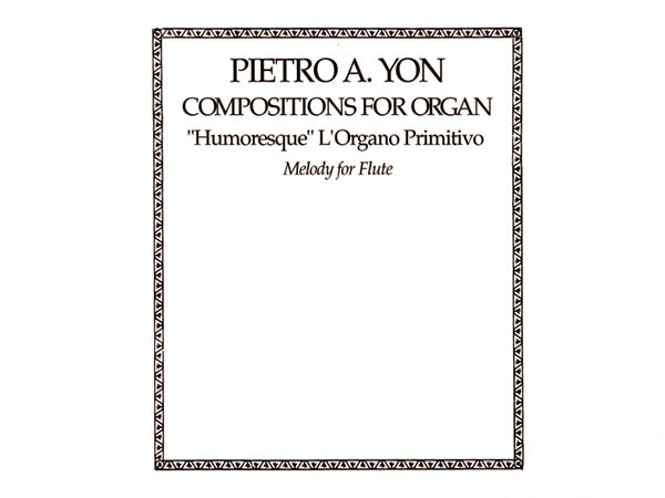 "Humoresque" L'Organo Primitivo Cover Image