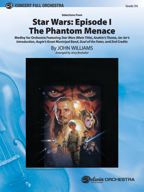 <I>Star Wars®:</I> Episode I <I>The Phantom Menace,</I> Selections from Cover Image