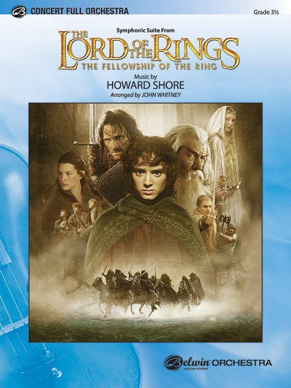 <I>The Lord of the Rings: The Fellowship of the Ring,</I> Symphonic Suite from Cover Image