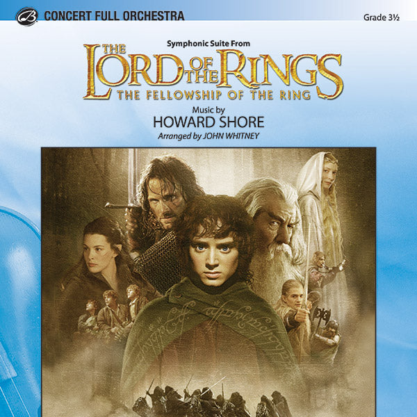The Lord of the Rings: The Fellowship of the Ring, Symphonic Suite from Sheet Music Preview