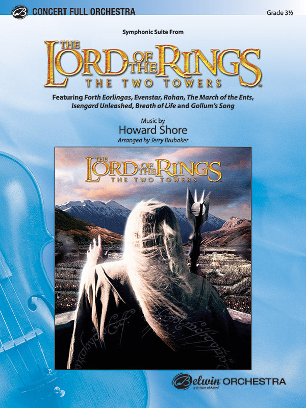 The Lord of the Rings: The Two Towers, Symphonic Suite from: 3rd F Horn Sheet Music Preview