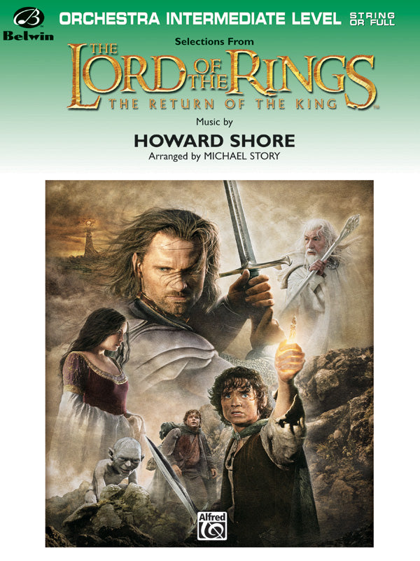 The Lord of the Rings: The Return of the King, Selections from Sheet Music Preview