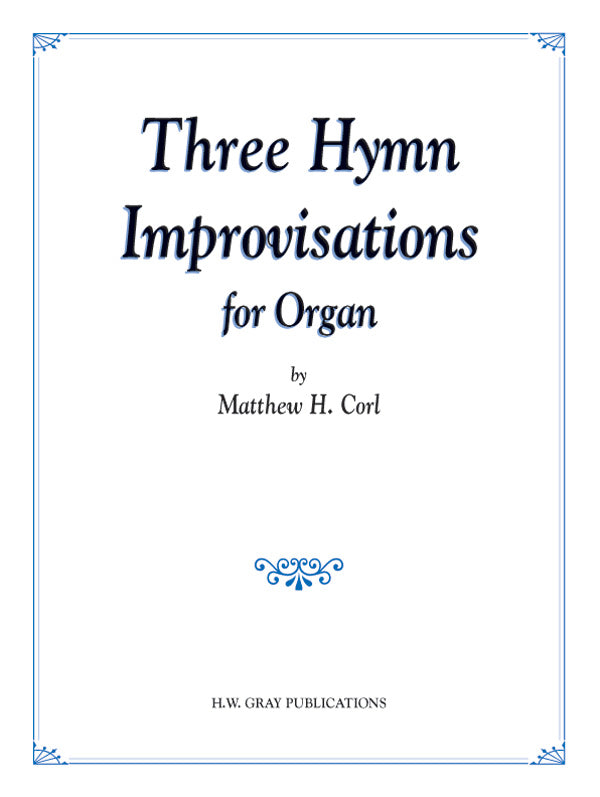 Three Hymn Improvisations Cover Image